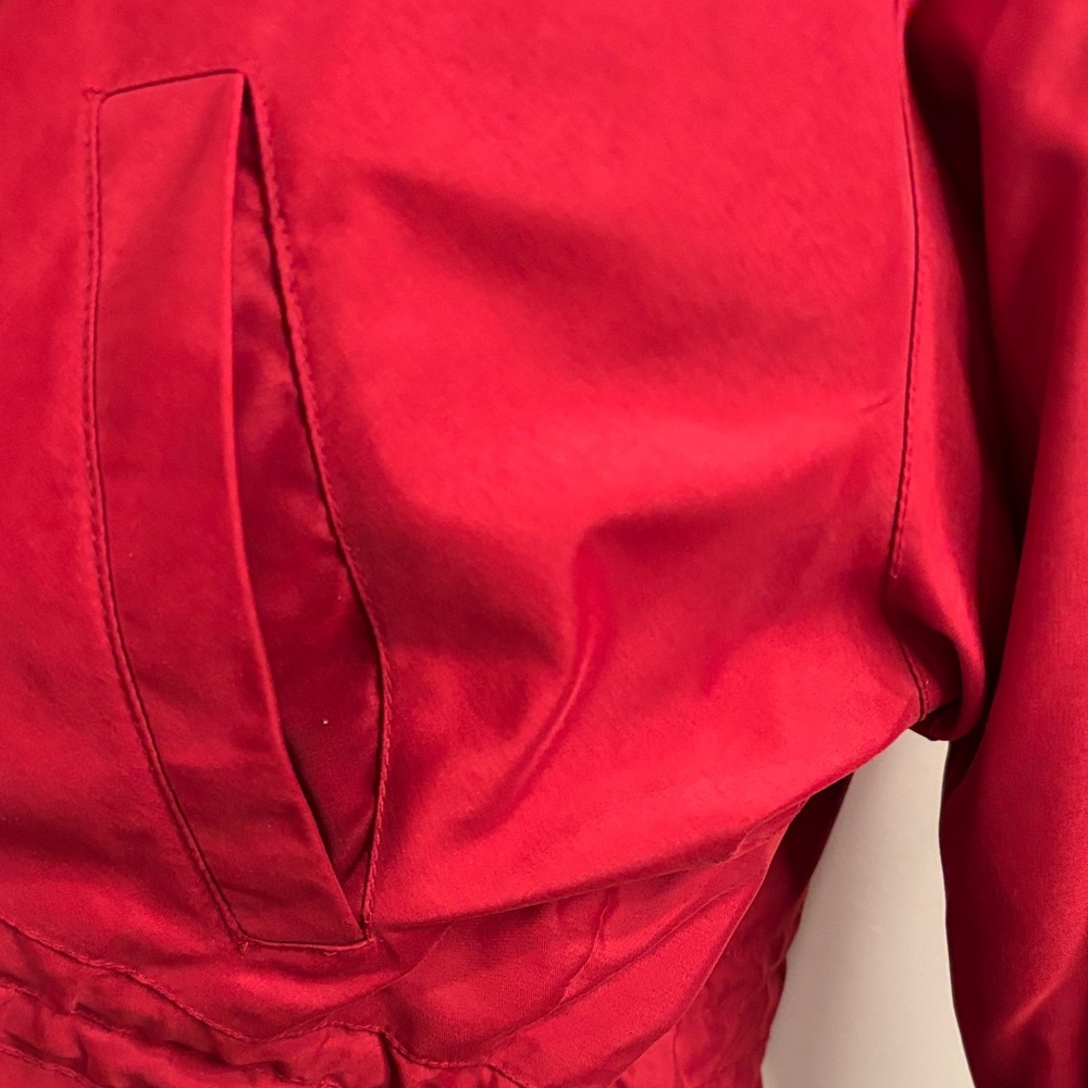 Y2K Express Red and Gray Hooded Jacket - Picture 6 of 15